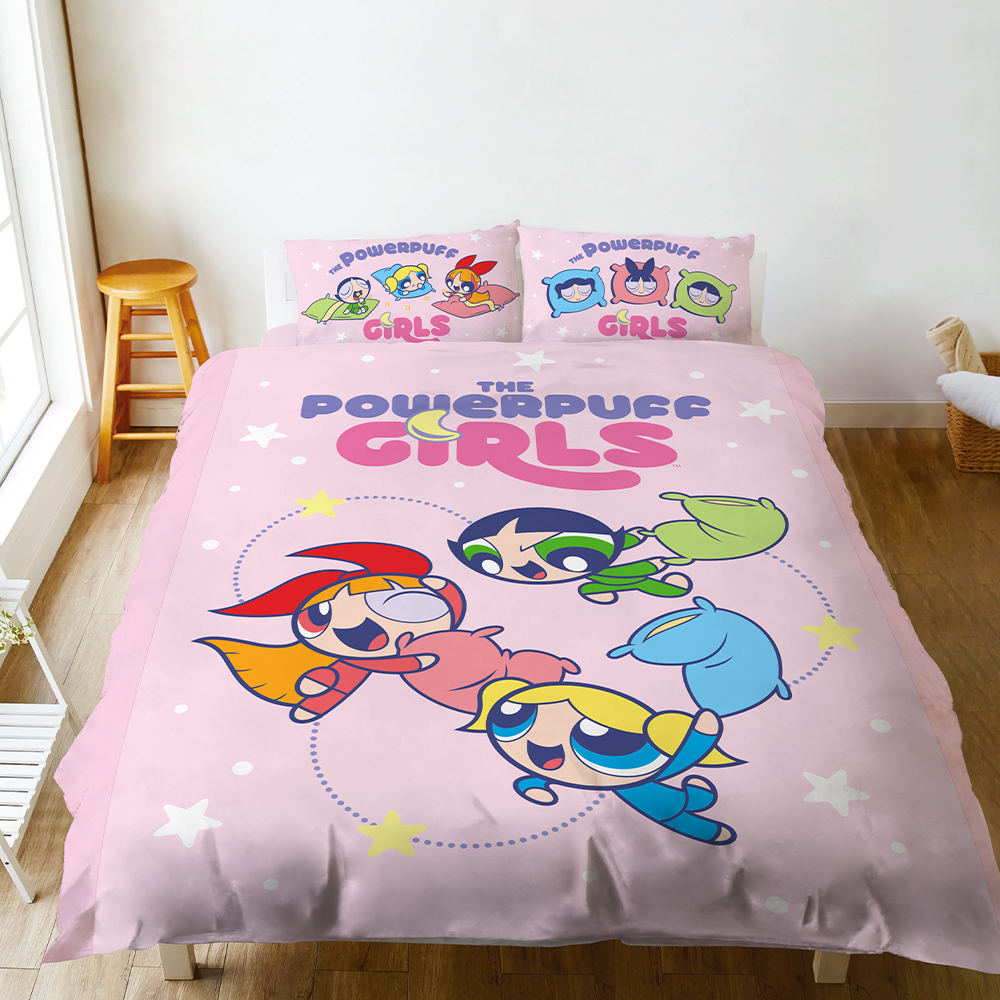 床包被套組 / 雙人【睡前遊戲】雙人床包被套組  飛天小女警  ABF201